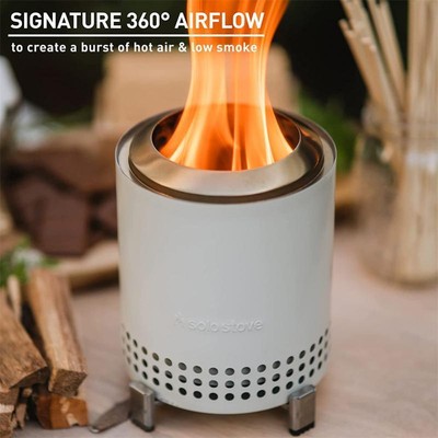 Outdoor Solo Stove Mesa Tabletop with Stand,Low Smoke Mini Fire for Urban  US | eBay