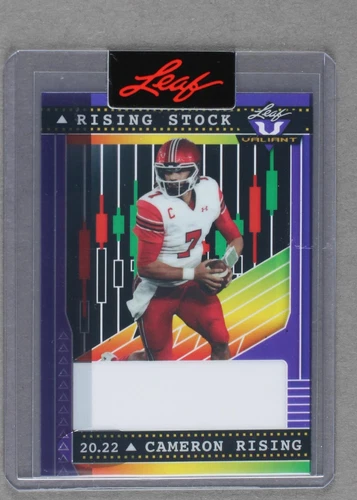 2022 Leaf Valiant Cameron Rising #RS-CR1