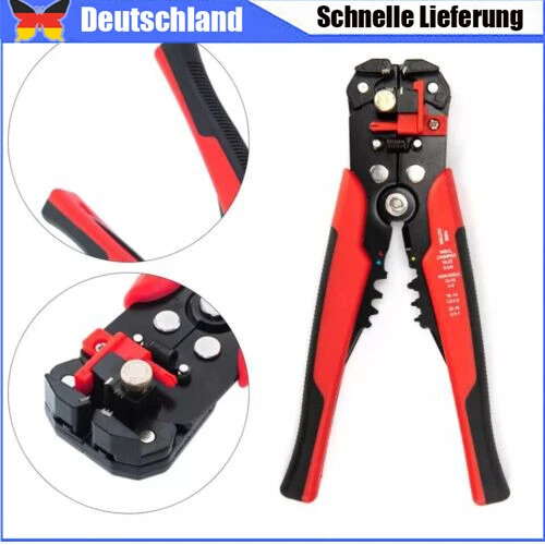 Automatische Abisolierzange Kabelzange Crimpzange Kabelschneider 0.08-10mm² DHL - Bild 8 von 8