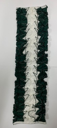 CAMISA ESMOQUIN VINTAGE PARA HOMBRE - VERDE BOSQUE Y BLANCO Volantes Desmontables / Dickie 3D - Imagen 6 de 10