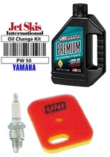 Yamaha PW50 Pee Wee 50 Y Zinger Oil Change Kit NGK Spark Plug Air Filter