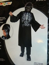 Disguise Tuck away Reaper Halloween Costume Size 4-6 small
