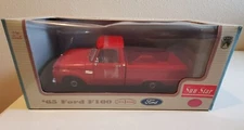 Sun Star 1965 Ford F100 Pickup Truck Diecast 1:18 Scale Red #1270