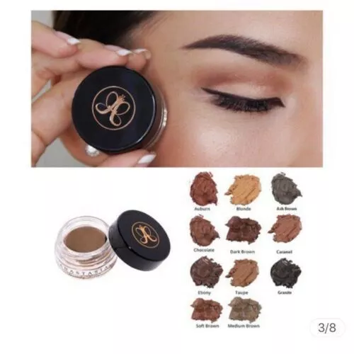 Anastasia Beverly Hills Dipbrow Pomade FREE Duo Brush #12 Eye Brow Makeup US