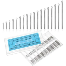 Bewudy 360Pcs Watch Band Link Cotter PinAssortment,6-23MM/0.24-0.91IN Watch Pins