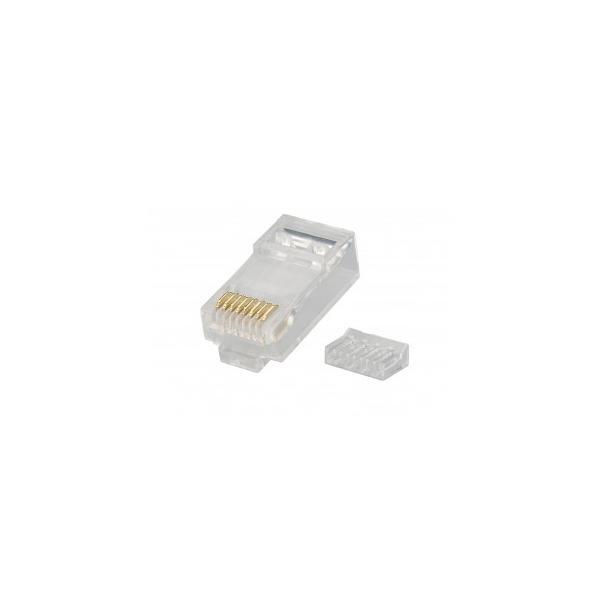 Mach Power CONNETTORE PLUG RETE RJ45 8P CAT.6 UTP (CONF. 100PZ) (CV-LAN-027)