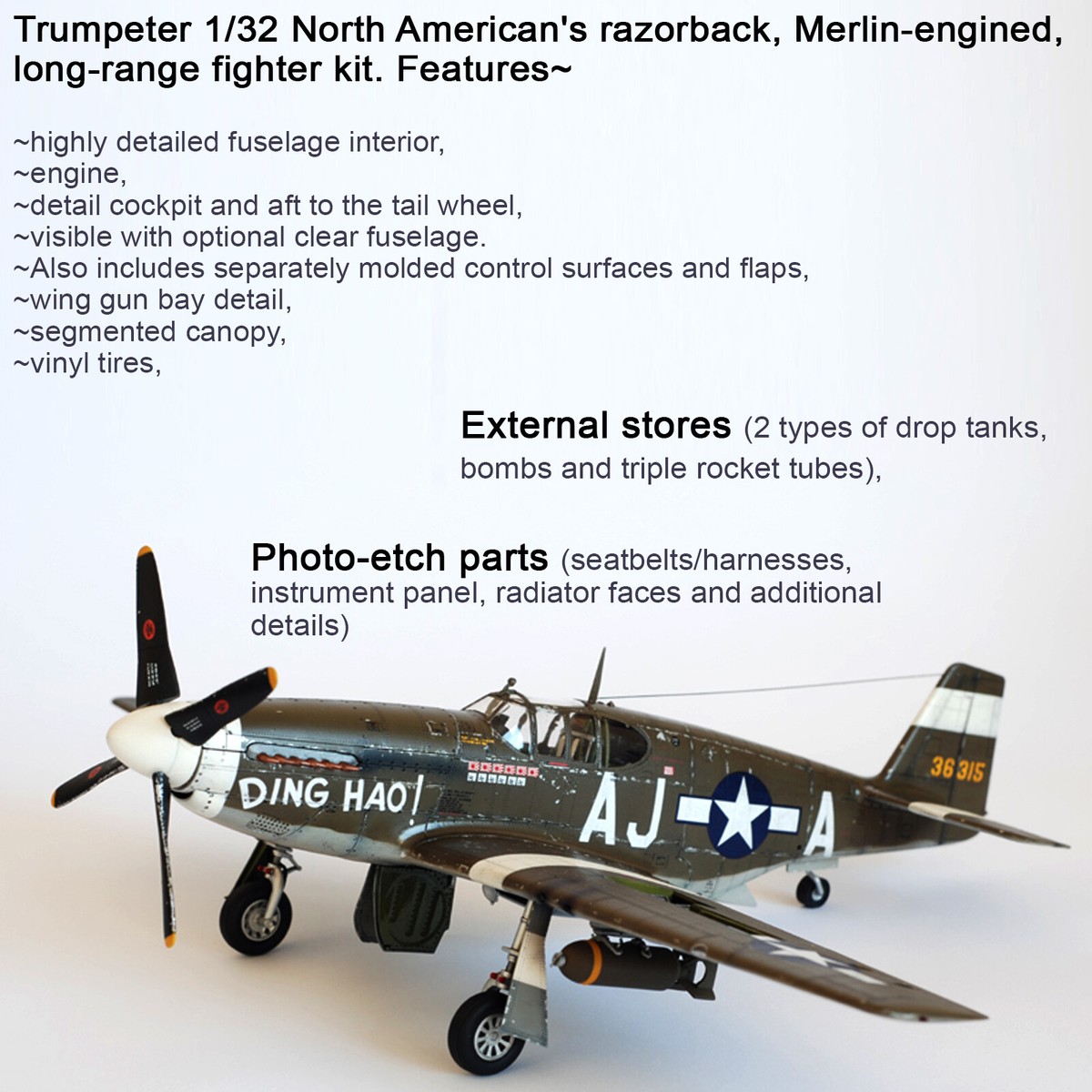 P-51B 1/32 キ83 1/72 s33.1.30.eightman 1/32 Trumpeter P51B Mustang