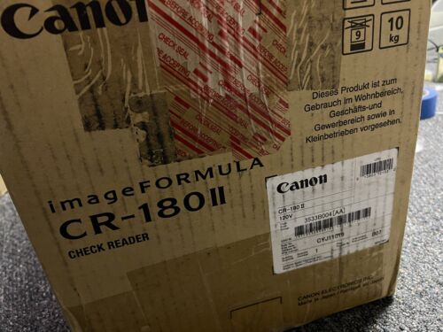 Canon CR-180ii Image Formula check scanner restored M11046 - Picture 2 of 4