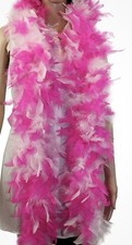 Boa Pink & White 60 Gram 6 Feet