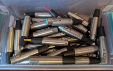 Lot of 30 Used Switchcraft A3F 3 Pin Female XLR Mic Cable Connectors