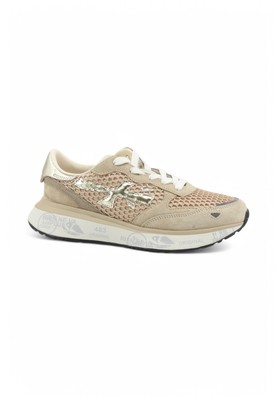 PREMIATA Damen Sneaker Beige Rosa Weiß LAURYN-PE25-VAR7486