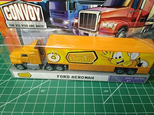 Matchbox Convoy MBX Metal Honey Nut Cheerios Ford Aeromax Diecast - Picture 3 of 3