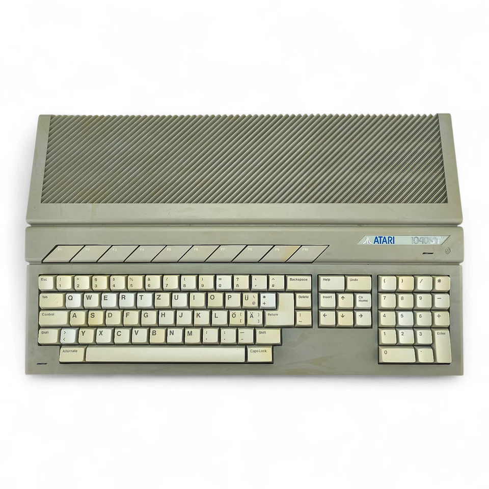 Atari 1040STFM Computer mit SM124 Monitor – 1980er - Vintage - Bild 2 von 4