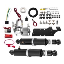 Rear Air Ride Suspension Kit For Harley Touring Road King Street Glide 1994-2025
