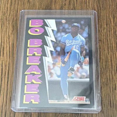 Score 1991 Score 91 Bob Bleaker Bo Breaker #773 Kansas City Royals MLB