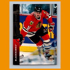 Jeff Shantz #379 1994-95 Upper Deck Chicago Blackhawks Hockey Card NHL