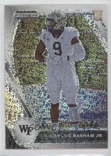 2021 Panini Prizm Draft Picks White Sparkle Carlos Basham Jr Boogie #139 4l6