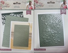 4 Crafter Companion Embossing Folders Brand New
