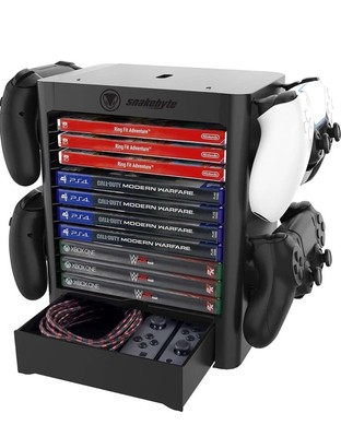 Snakebyte Games Tower 5 Universal Storage Solution PlayStation 5 Compatible
