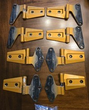 Jeep JK Wrangler 4 Door Inner / Outer Hinges Amp'd Yellow YC/JYC/PYC  2007-2017