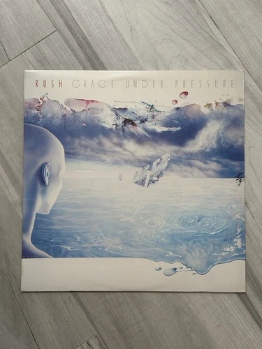 Rush Grace Under Pressure Vinyl LP 1984 Pressing