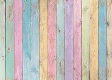 Colorful Wood Photography Backdrops Easter Pastel Rustic Rainbow Wood Spring ...