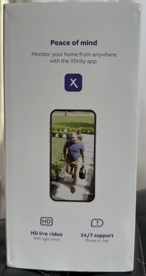 XFINITY Cámara Interior + Exterior Nuevo Sistema de Seguridad Detector de Movimiento de Audio de 2 Vías Foto 2 de 4