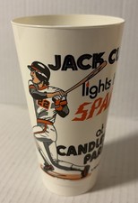 1980 JACK CLARK #22 San Francisco Giants MLB Baseball Slush Puppie Plastic Cup