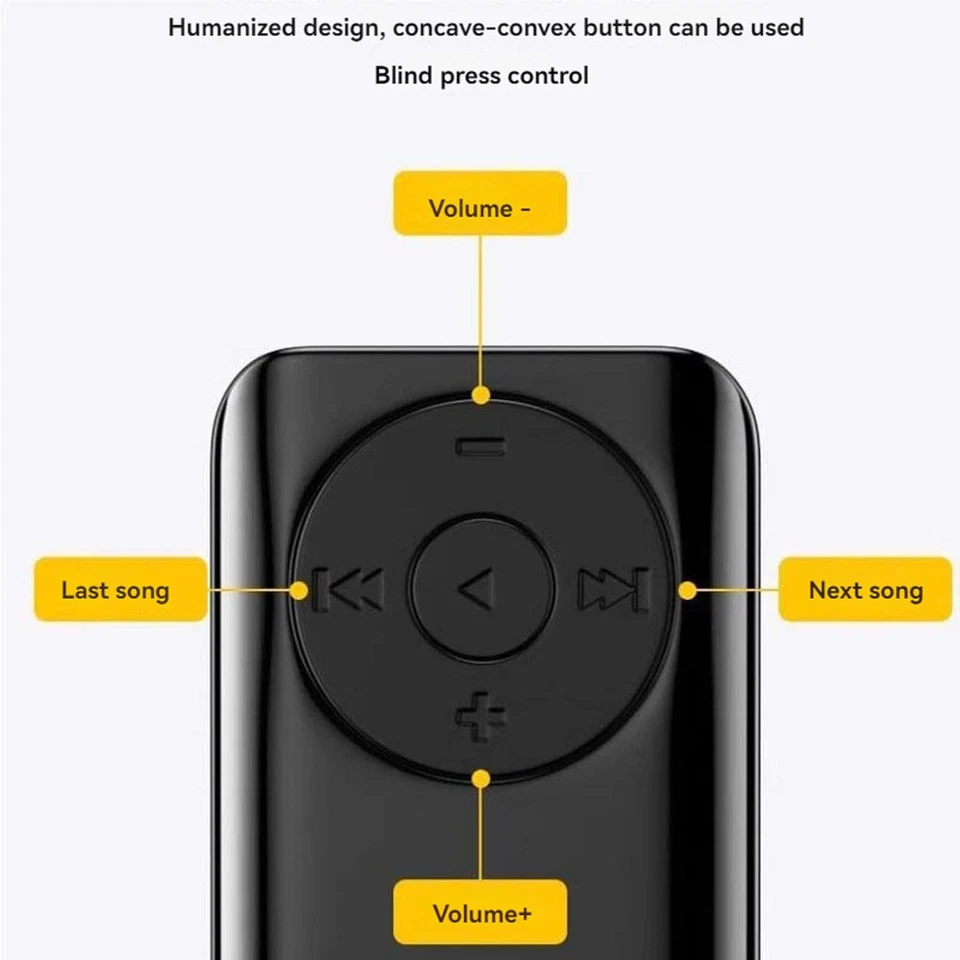 Receptor de audio inalámbrico Bluetooth, adaptador portátil, auriculares inalámbricos intrauditivos con Foto 3 de 4