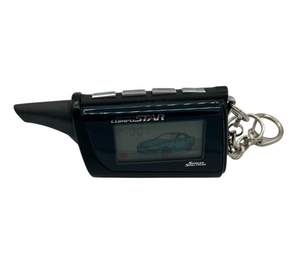 Compustar LCD 4 Button Keyless Remote Start Control Key FOB - Image 2 of 4