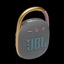 JBL Clip 4 Portable Bluetooth Speaker - Gray- New Sealed