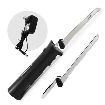 EK9810 Professional Cordless Rechargeable Easy-Slice Electric Knife with 4 Se...
