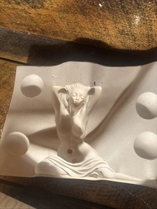 Vintage Ceramic Holland H-767 Naked Woman Mold