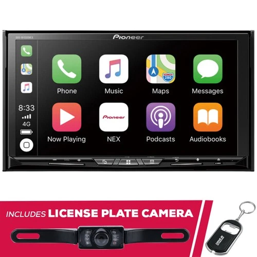 Pioneer AVH-W4500NEX 6.94" Multimedia DVD with License Plate Camera