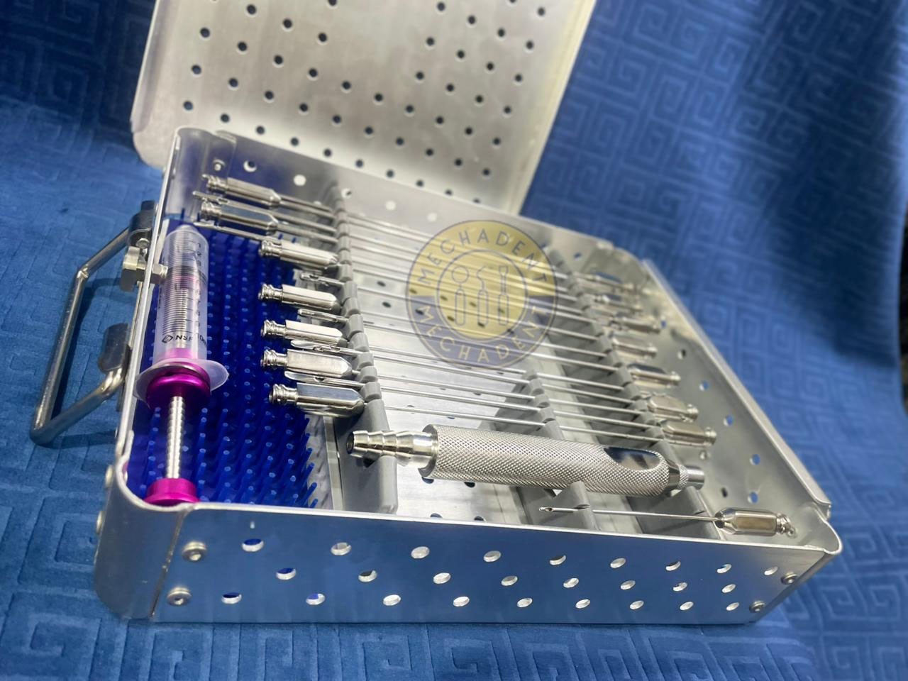 Liposuction tools Cosmetic tools Fat grafting liposuction canulas set