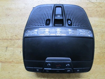 2016 MERCEDES BENZ C450 FRONT OVERHEAD CONSOLE DOME LIGHT OEM BLACK
