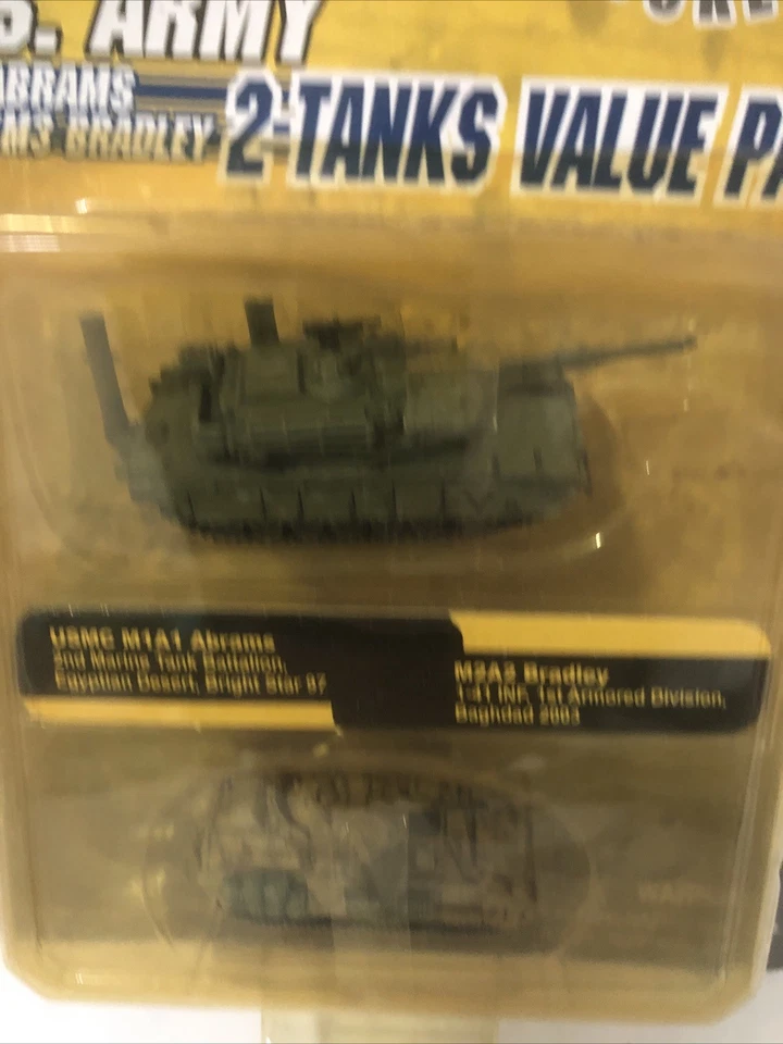 Can.Do(1/144) U.S. Army M1 Abrams Egyptian Desert 97 & M2 Bradley Baghdad 2003 - Image 2 of 4