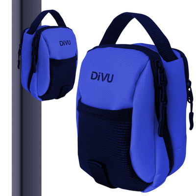 DiVU Magnetic Gym Bag (BLUE) for Men & Women | Small Crossbody Shoulder Bag 