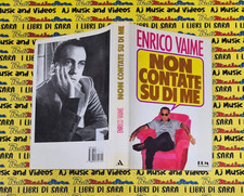 Book Libro NON CONTATE SU DI ME Enrico Vaime BUM MONDADORI 1990 (L25F)