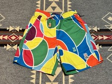 Psycho Bunny Mesh Lined Volley Swim Trunks Boys 5/6 Darwin TM