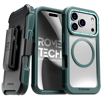 For iPhone 17 Pro Max 17 Pro 17 Air Defender Strong Case With Magsafe & Holster