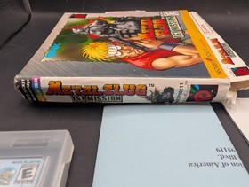 Metal Slug: 1st Mission (NeoGeo Pocket Color) Complete In Box (CIB) (Tested)