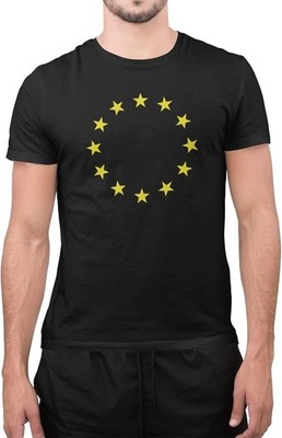 Europäische Union T-Shirt EU Flagge Euro EU Stars Brexit Rest Herren Tshirt Top