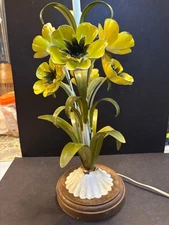 Safran & Glucksman ITALIAN TOLE  Lamp MCM Hollywood Regency GORGEOUS💕 RARE 1960