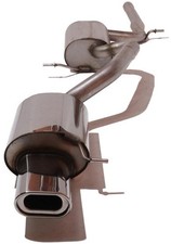 FOX Sportauspuffanlage 1x135x80 für Skoda Octavia 1Z Kombi Limo RS 2.0l 2.0l TDI