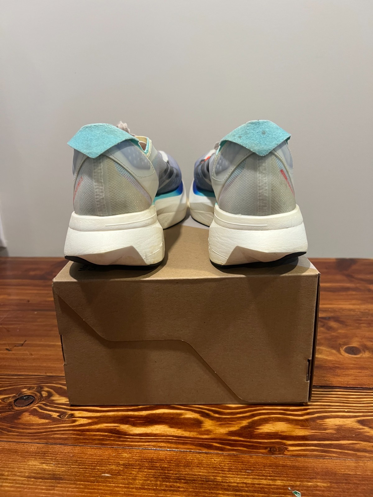 US Mens Size 10 - Adidas Adizero Adios Pro 3 Aurora Ink Flash Aqua thumbnail 4