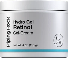 Retinol Cream for Face 4 oz | Hydro Gel Moisturizer | Skincare | by Piping Rock