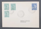 MayfairStamps Sweden FDC 1963 Ice Hockey Championships Dual First Day Cover aax_