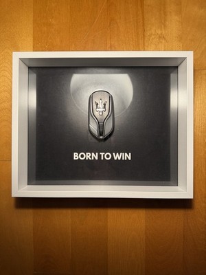 Maserati Key Framed 8x10 Wall Art Decoration Gift Idea - Motivation Mindset