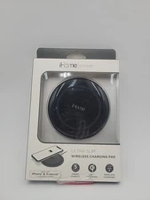 iHome Ultra Slim Wireless Charging Pad Fast Charge 5 Watt For IPhone And Android